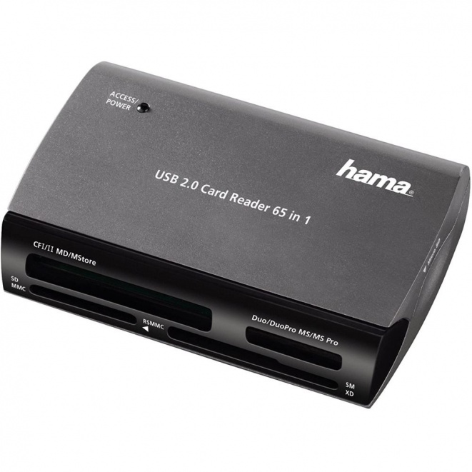 Hama 65in1 USB 2.0 Multi-Card Reader